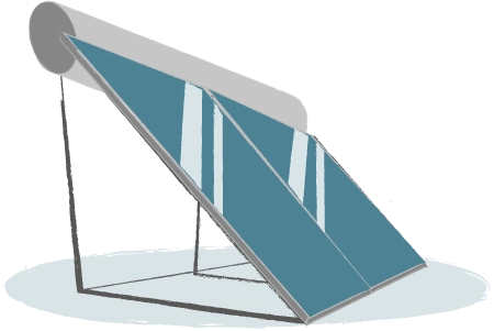 estructura placas solares termicas